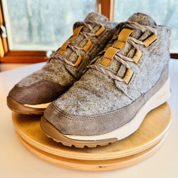 Chaco Borealis Ledge Casual‎ Lace Up Boots Gray Waterproof Wool Women 7 Hiking - Picture 3 of 6